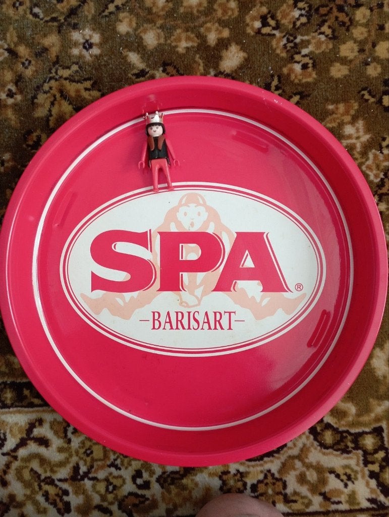 687) SPA dienblad, Ophalen of Verzenden, Zo goed als nieuw, Gebruiksvoorwerp