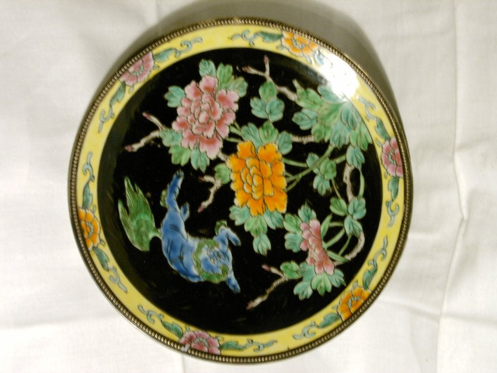 Japans porseleinen sierbord, Ophalen of Verzenden