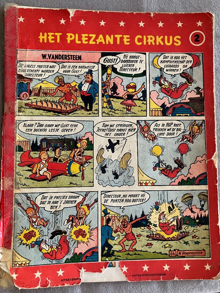 Het plezante cirkus 2, Livres, BD, Willy Vandersteen, Une BD, Enlèvement, Utilisé