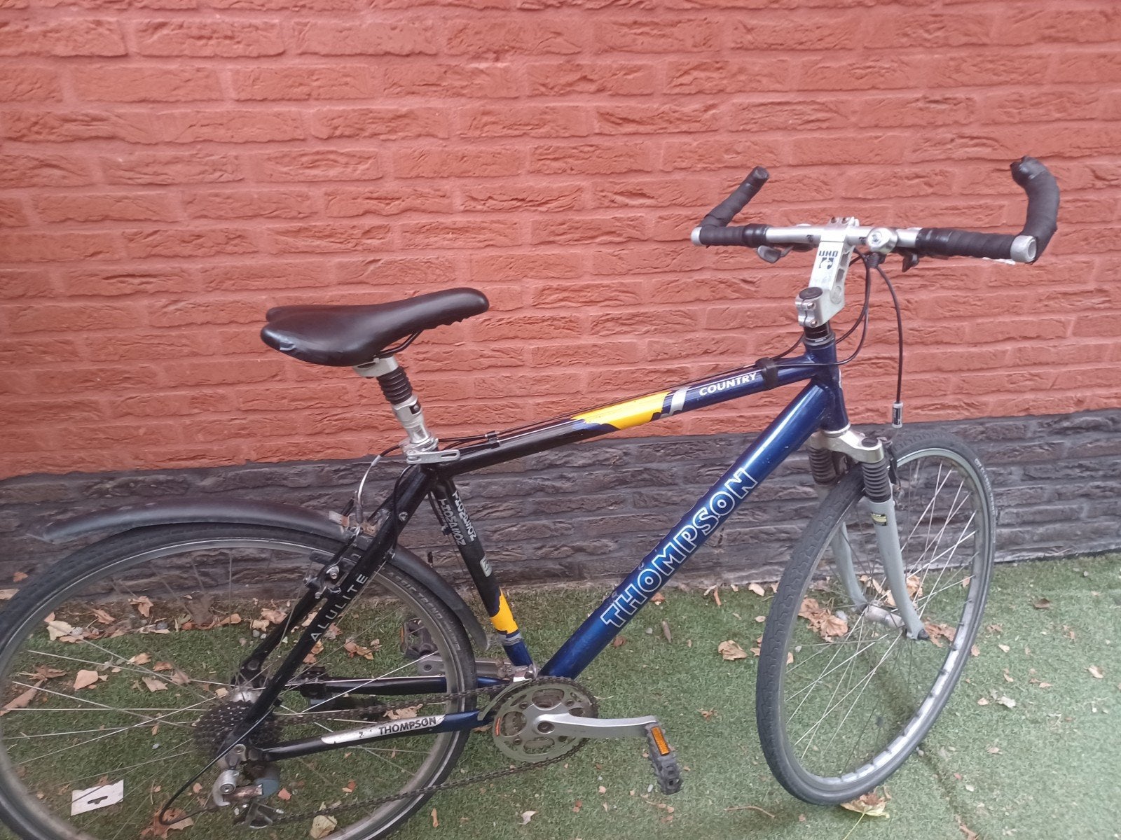 Vélo Thompson Country pour homme, Autres marques, Vitesses, Frein sur jante, 57 à 61 cm
