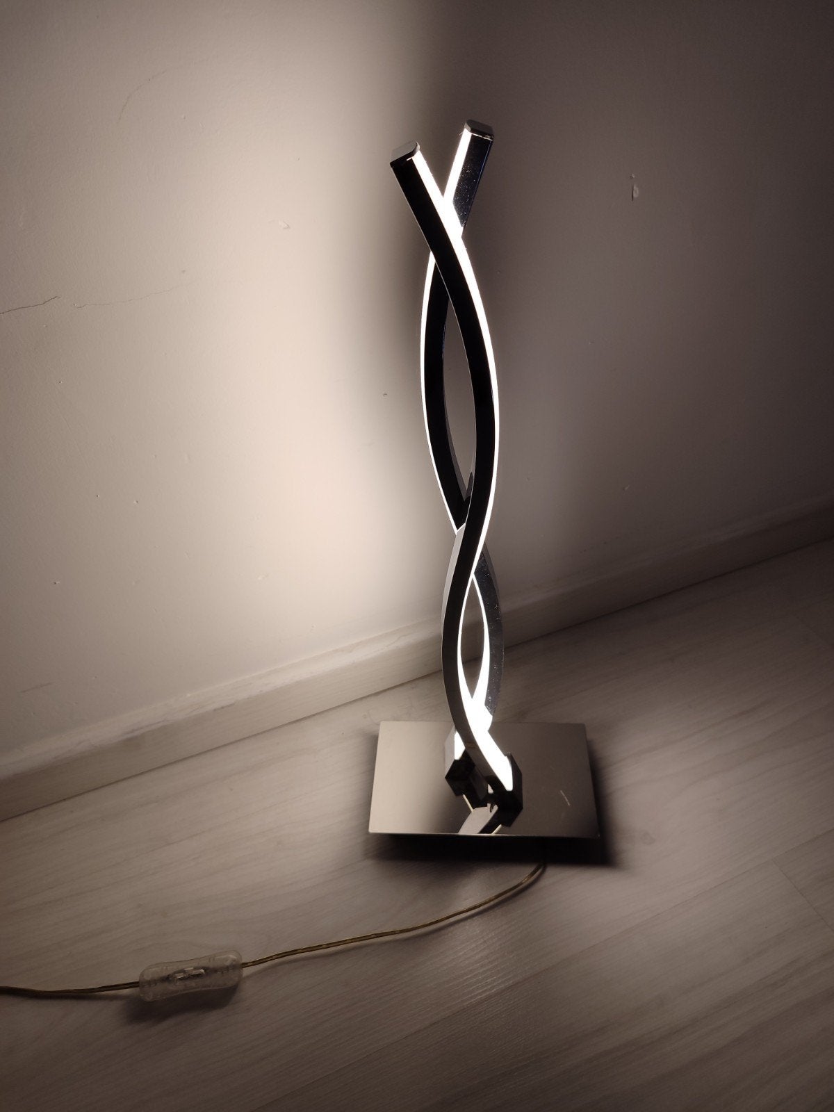 EGLO Lasana 3 LED tafellamp moderne armatuur zwart staal, Blanc, Enlèvement ou Envoi, Eglo