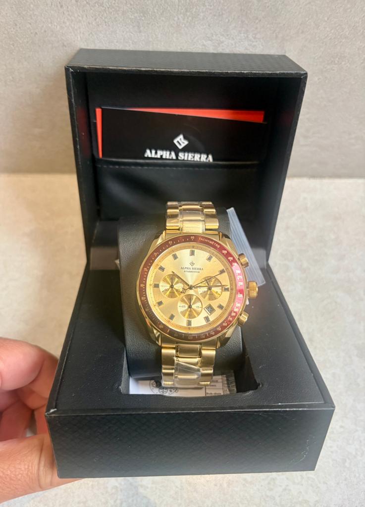 Montre homme Alpha Sierra neuve, Autres marques, Enlèvement ou Envoi, Acier, Acier