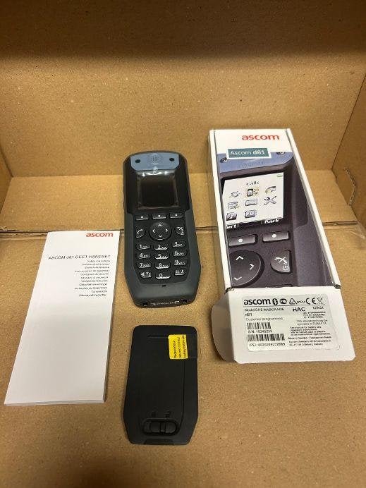 ☎️DEMO Ascom D81 PROTECTOR DH5 Dect DH5-AABCAA LF Licensie☎️, Enlèvement ou Envoi, Reconditionné, 1 combiné