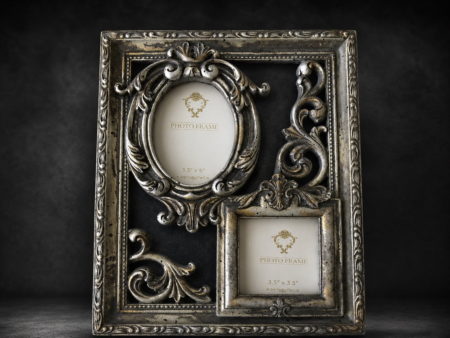 🖼  Barokstyle fotokader ⚜️, Zilver, Met glas, Ophalen of Verzenden, Zo goed als nieuw