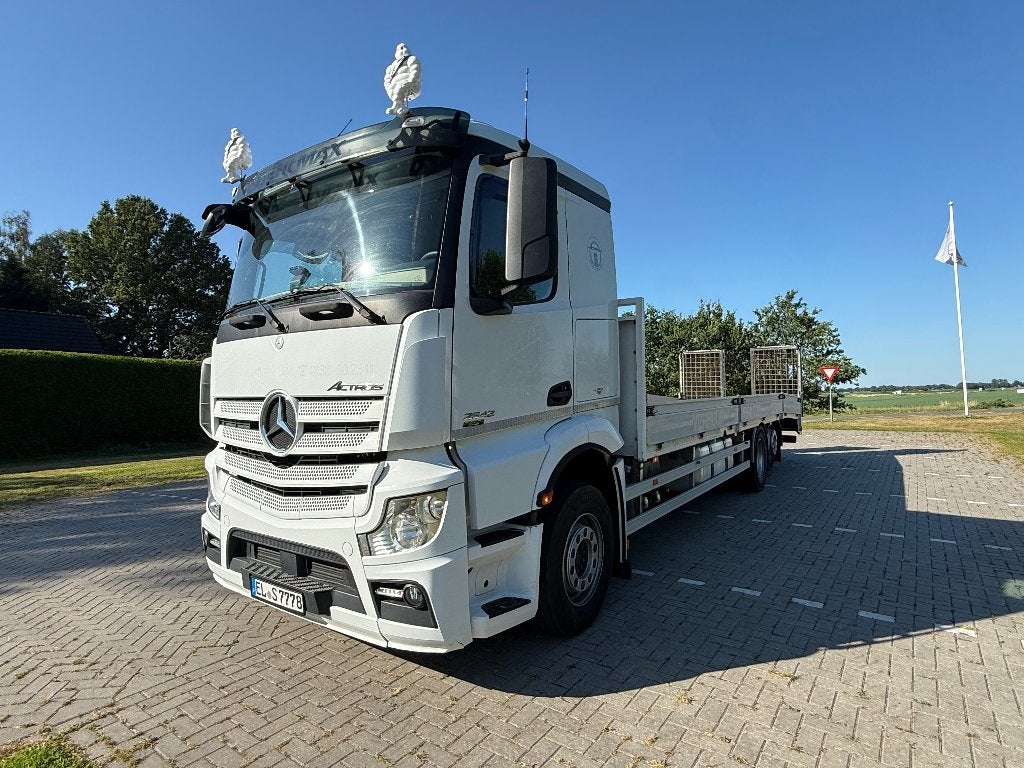 Mercedes-Benz ACTROS Oprijwagen veldhuizen oprijauto euro 6, Auto's, Vrachtwagens, Automaat, Euro 6, Wit, Mercedes-Benz