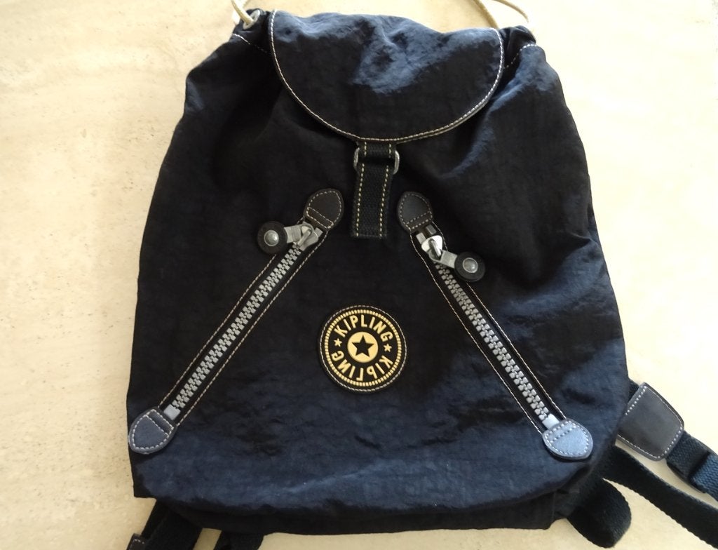 Rugzak Kipling. Zwart, Handtassen en Accessoires, Tassen | Rugtassen, 40 cm of meer, Kipling, Ophalen of Verzenden, Zo goed als nieuw