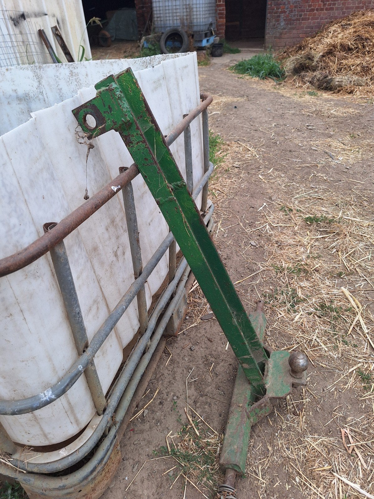 Trekhaak voor lift tractor, Ophalen