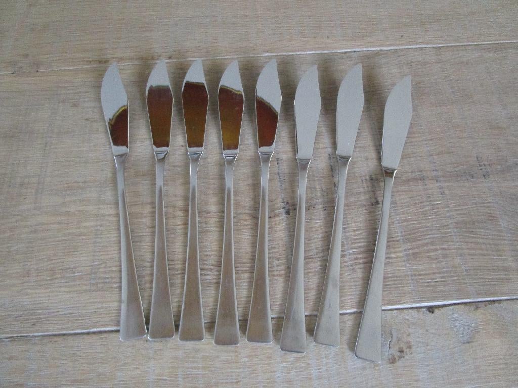 vis messen, Huis en Inrichting, Keuken | Bestek, Nieuw, Ophalen of Verzenden, Los bestek, Inox of Chroom