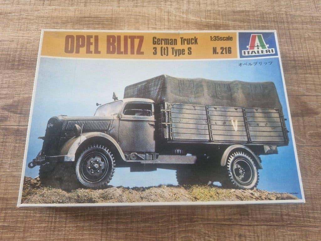 Italeri 1/35 Opel Blitz German Truck 3 (t) Type S, Neuf, Camion, 1:32 à 1:50, Italeri