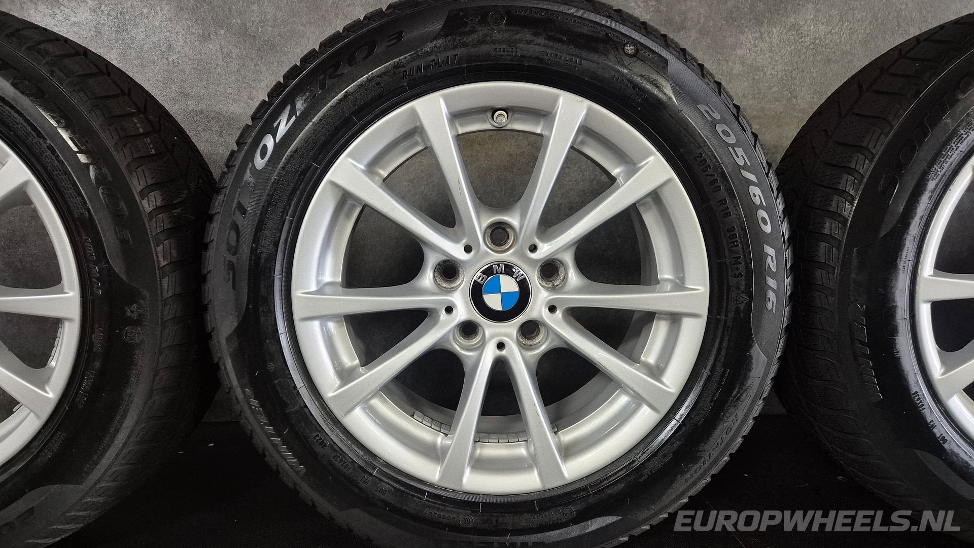 16 inch BMW velgen 3 Serie F30 F31 F32 4 391 winterbanden, Pneus et Jantes, Pneus hiver, 16 pouces, Véhicule de tourisme