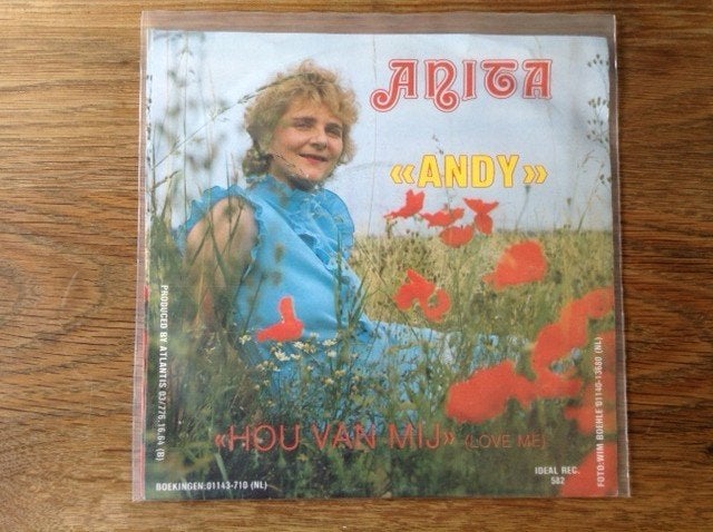 single anita, Beschermende buitenhoes, Ophalen of Verzenden, 7 inch, Nederlandstalig