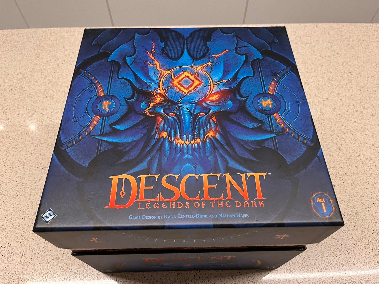 Descent: Legends of the Dark, Hobby en Vrije tijd, Ophalen of Verzenden, Zo goed als nieuw