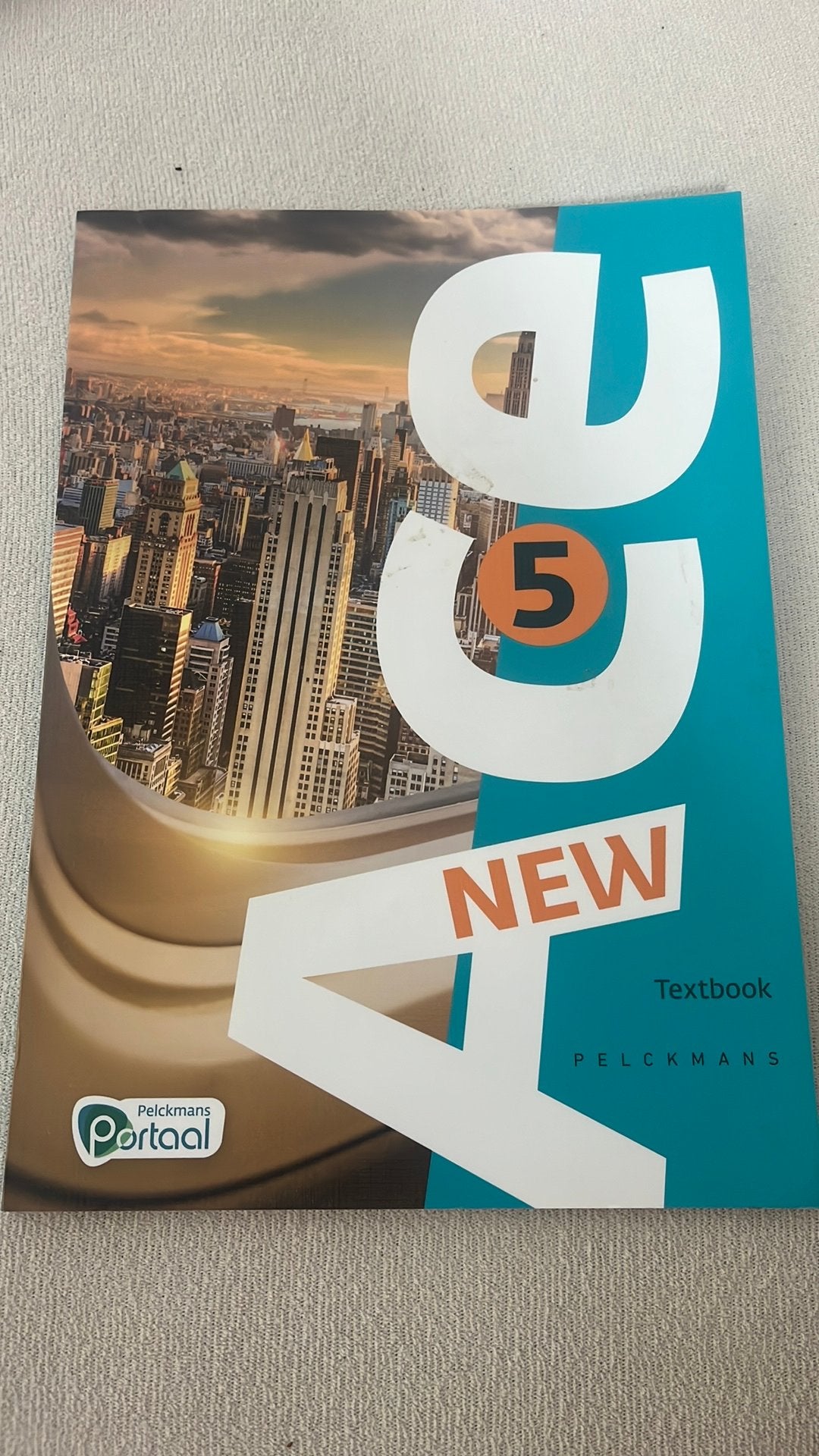 New ace 5 textbook, Boeken, Ophalen of Verzenden, Zo goed als nieuw, ASO, Engels