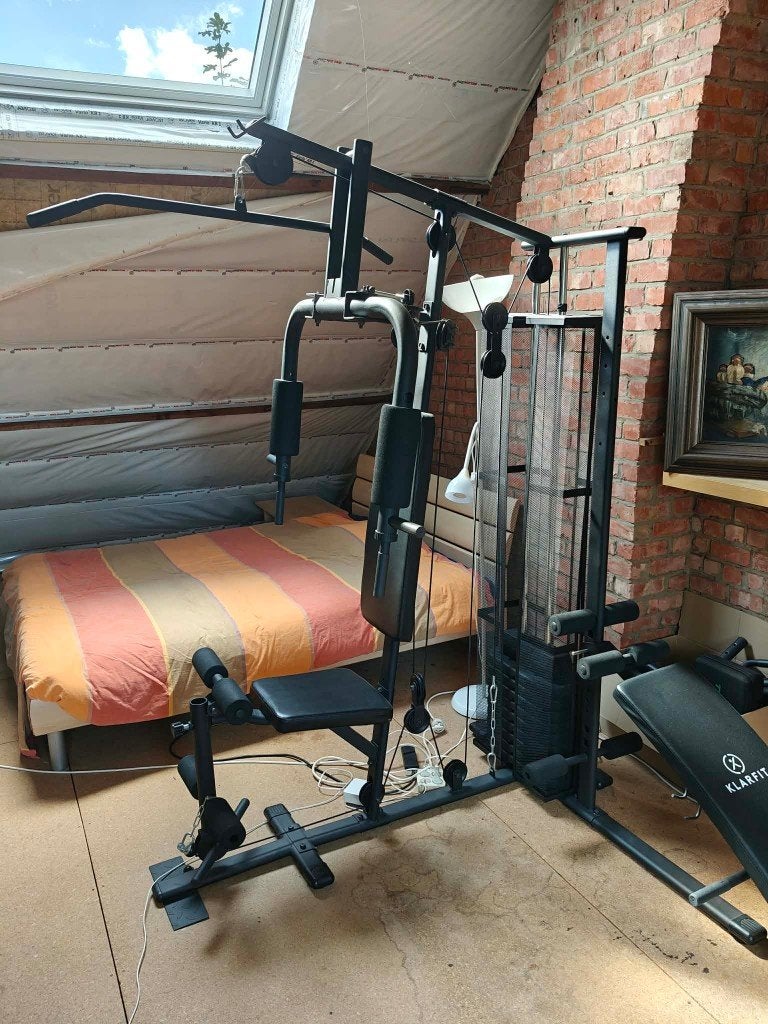 Multi fitness toestel - Home Gym - Klarfit, Sport en Fitness, Ophalen, Gebruikt, Benen
