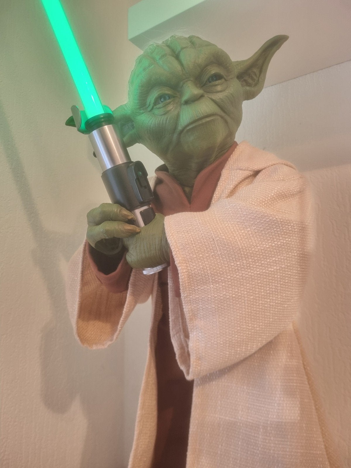 Yoda taille réelle, Collections, Enlèvement