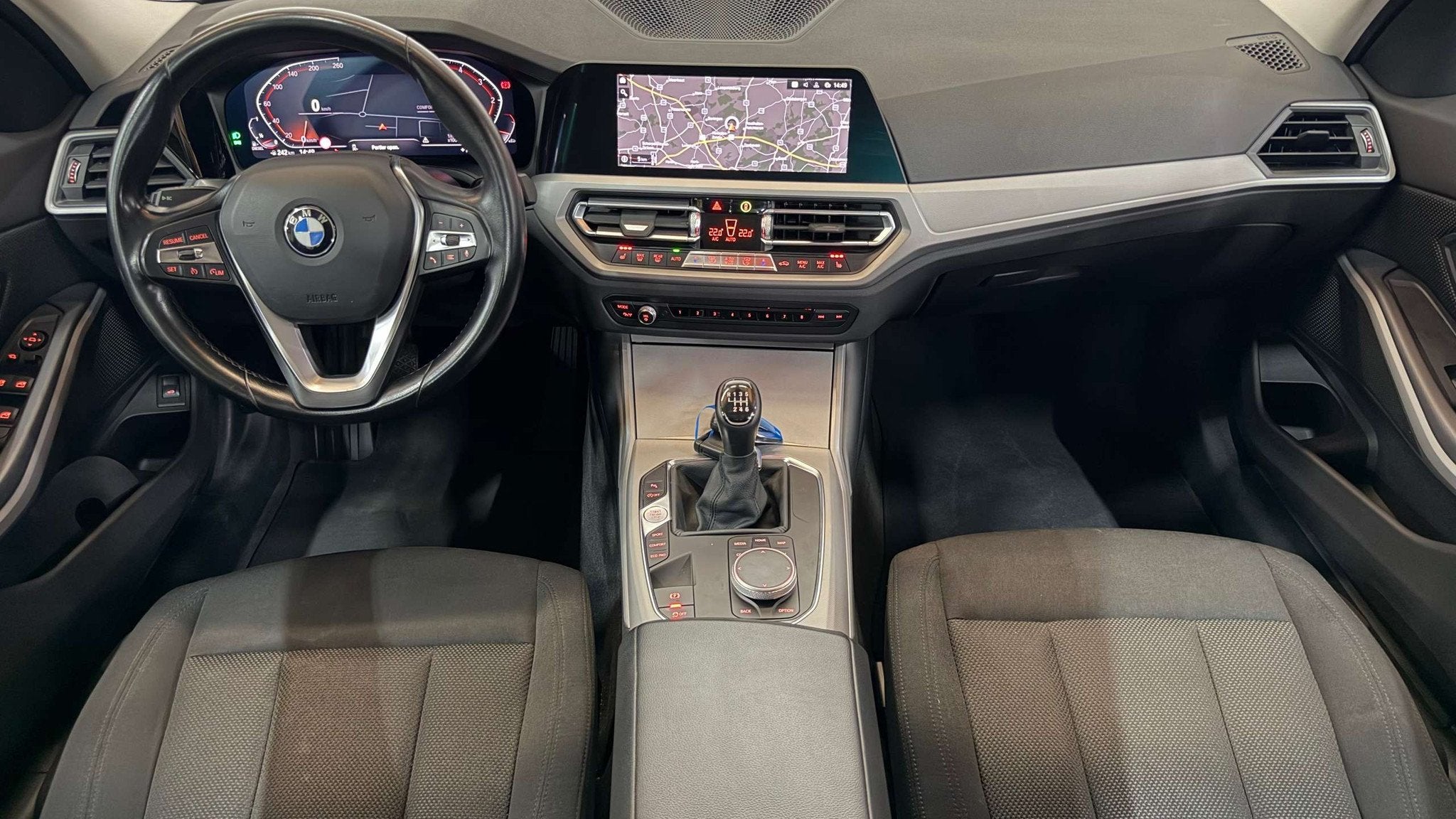 BMW 318 d Garantie EURO 6d LED Prof Navi Virtual Cockpit I, Autos, Achat, Entreprise, Noir, 5 portes
