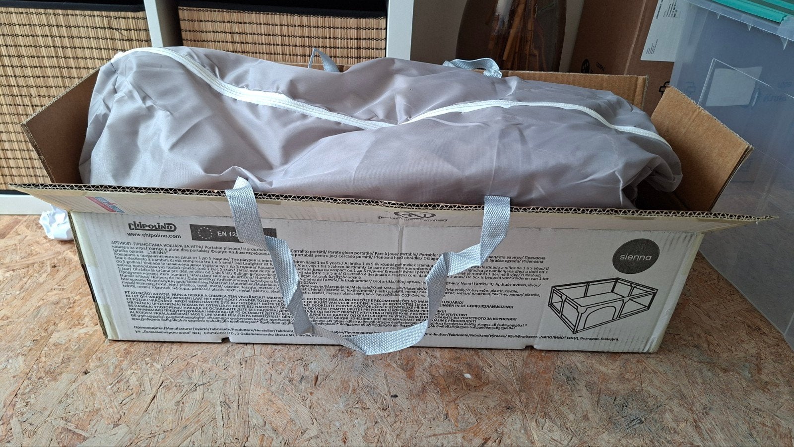 Chipolino speelbox/grondbox, Kinderen en Baby's, Babyparken, Ophalen, Nieuw, Vierkant