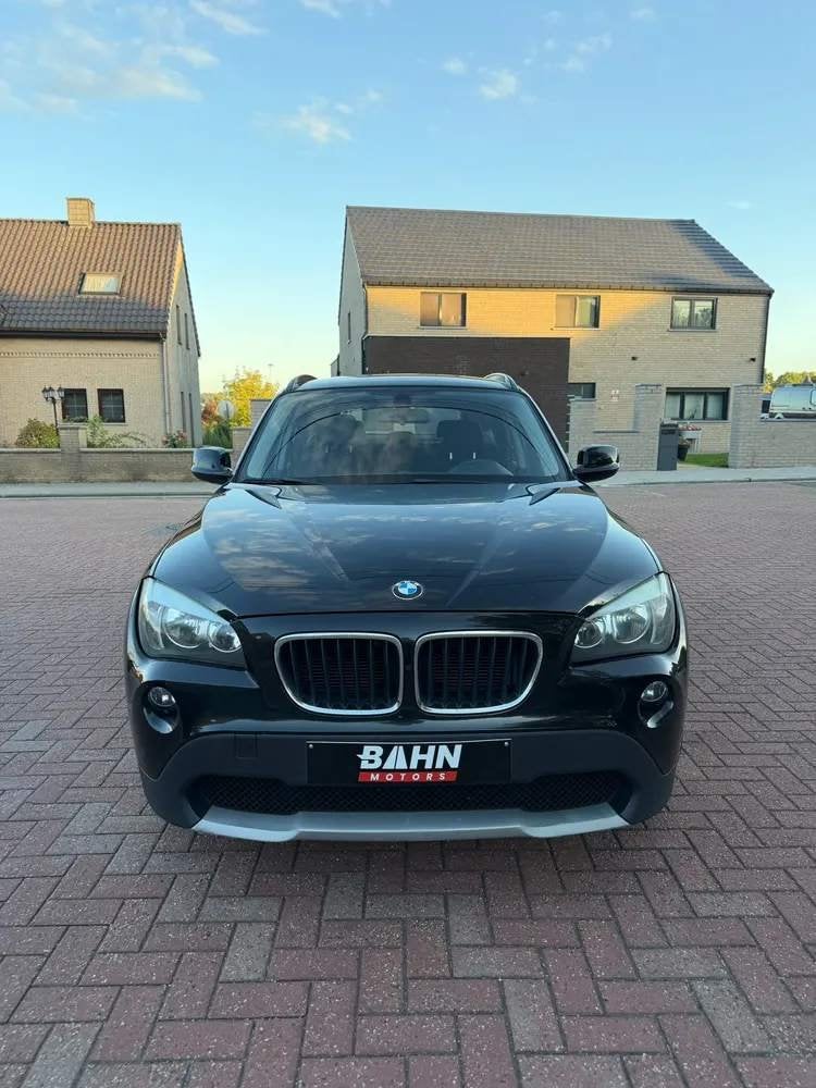 BMW X1, Auto's, X1, Euro 5, Zwart, Bedrijf