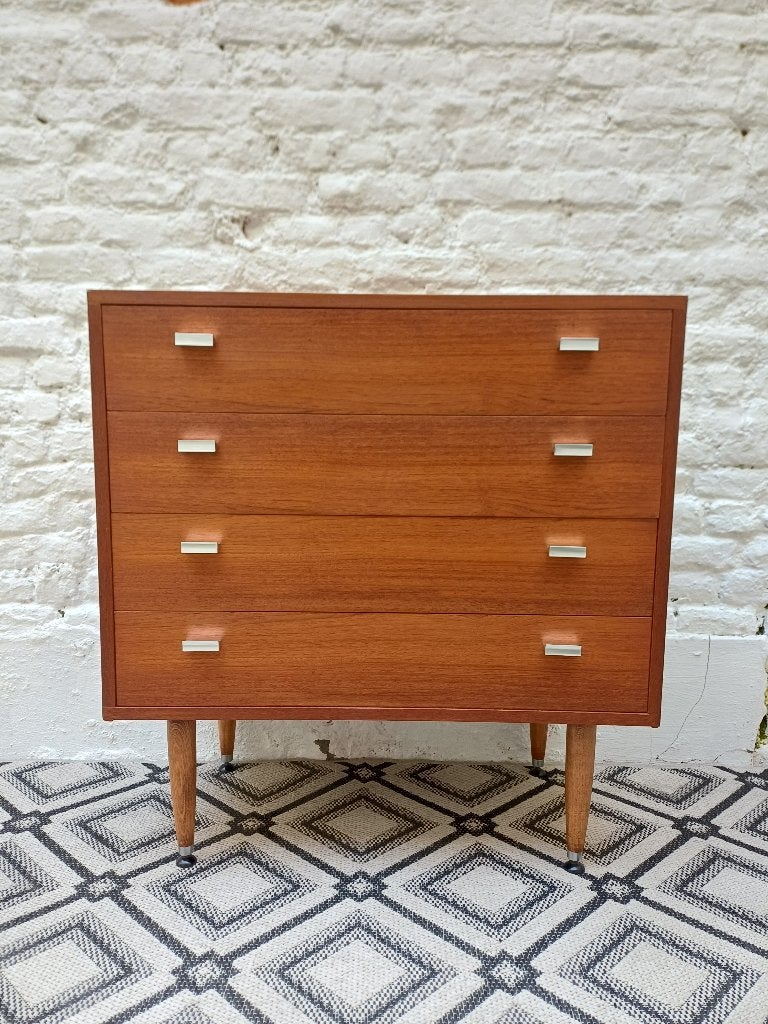 Commode Vintage Mid-century, Maison & Meubles, 25 à 50 cm, Moins de 100 cm, Comme neuf, Enlèvement