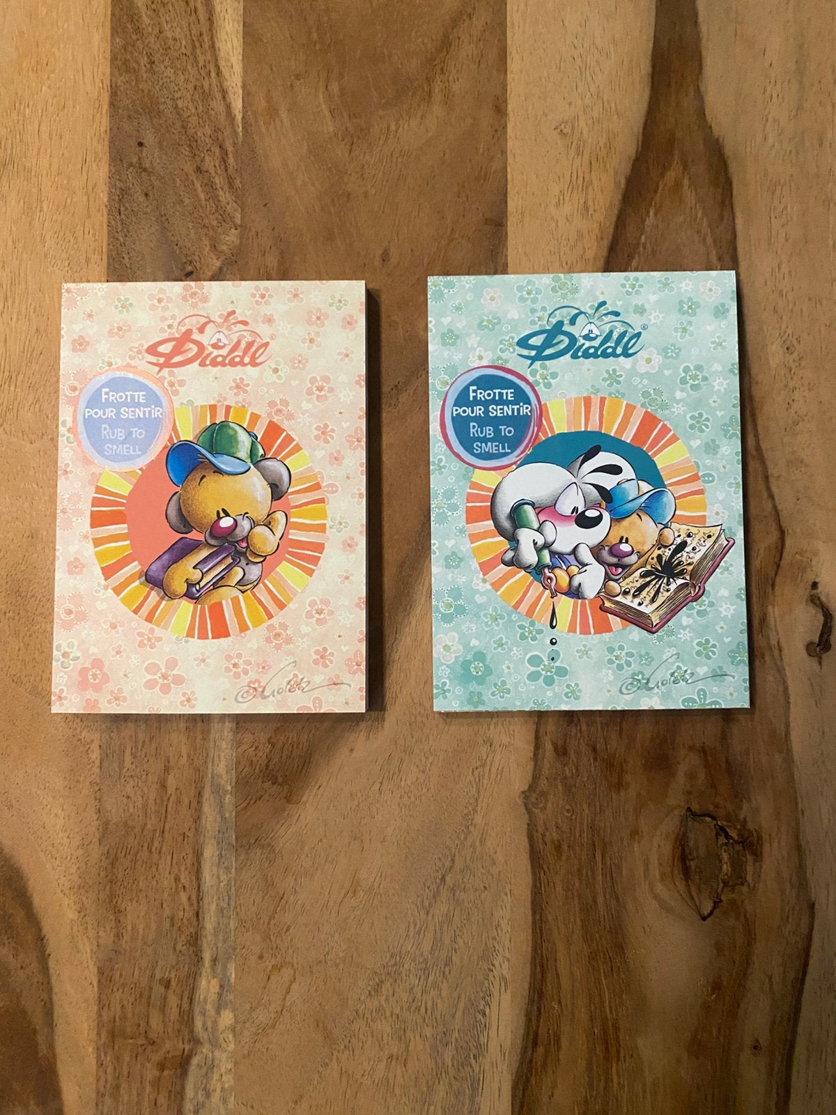 Lot de 2 carnets Diddl, Collections, Enlèvement ou Envoi, Diddl