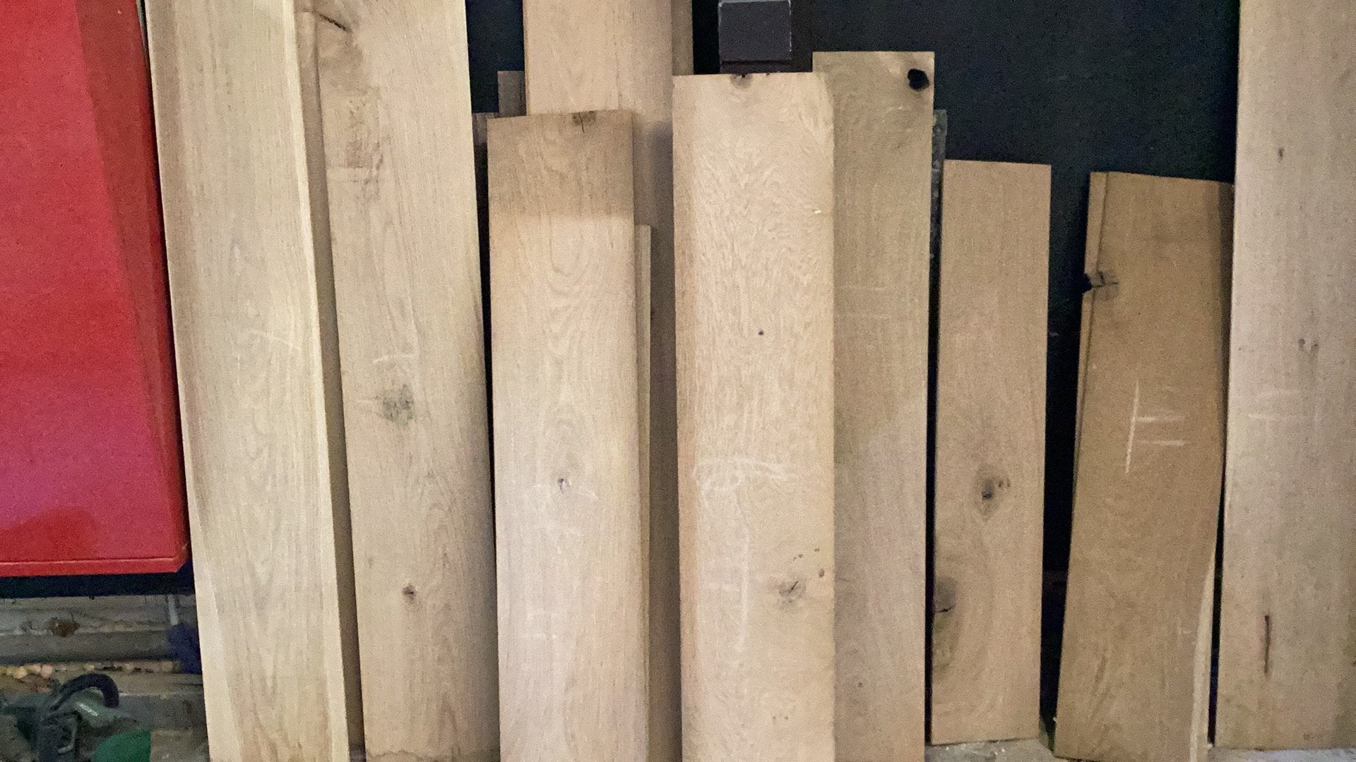 eiken hout planken fineer., Enlèvement, Comme neuf, Chêne