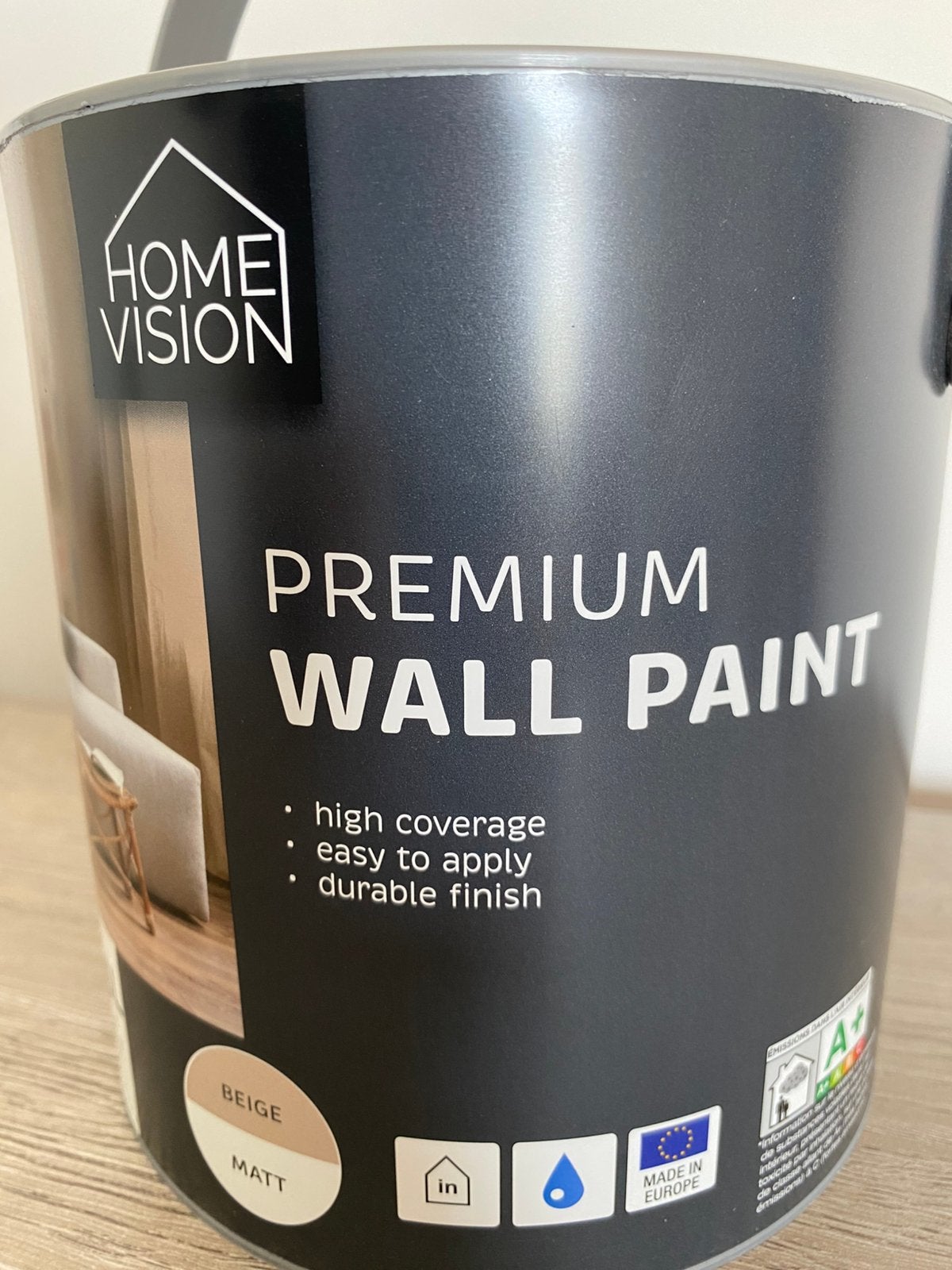 Verf (muurverf) gratis 2,5l nieuw, Doe-het-zelf en Bouw, Ophalen, Zo goed als nieuw, Beige, Verf