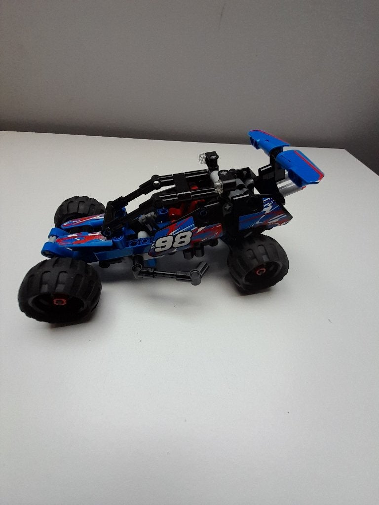 Lego Technic 42010 Action race buggy, Kinderen en Baby's, Gebruikt, Lego, Ophalen of Verzenden, Compleet