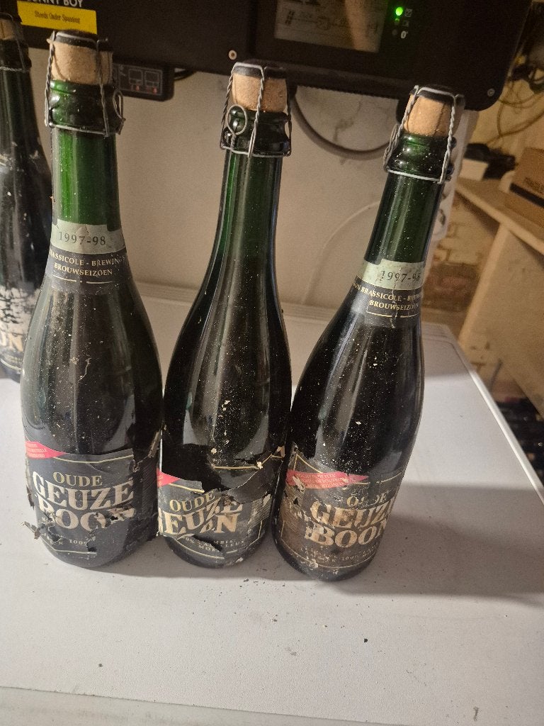 Oude geuze boon, Verzamelen, Ophalen