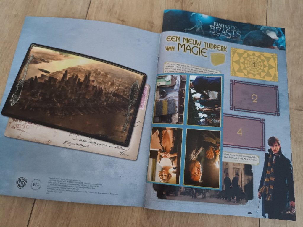 Fantastic Beasts & Harry Potter - Panini Album (nieuw), Verzamelen, Verzenden, Nieuw, Film