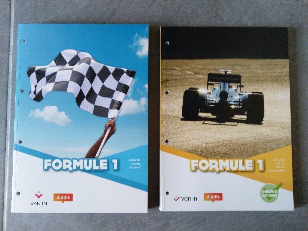 Formule 1: leerwerkboeken wiskunde, Boeken, Ophalen, Nieuw