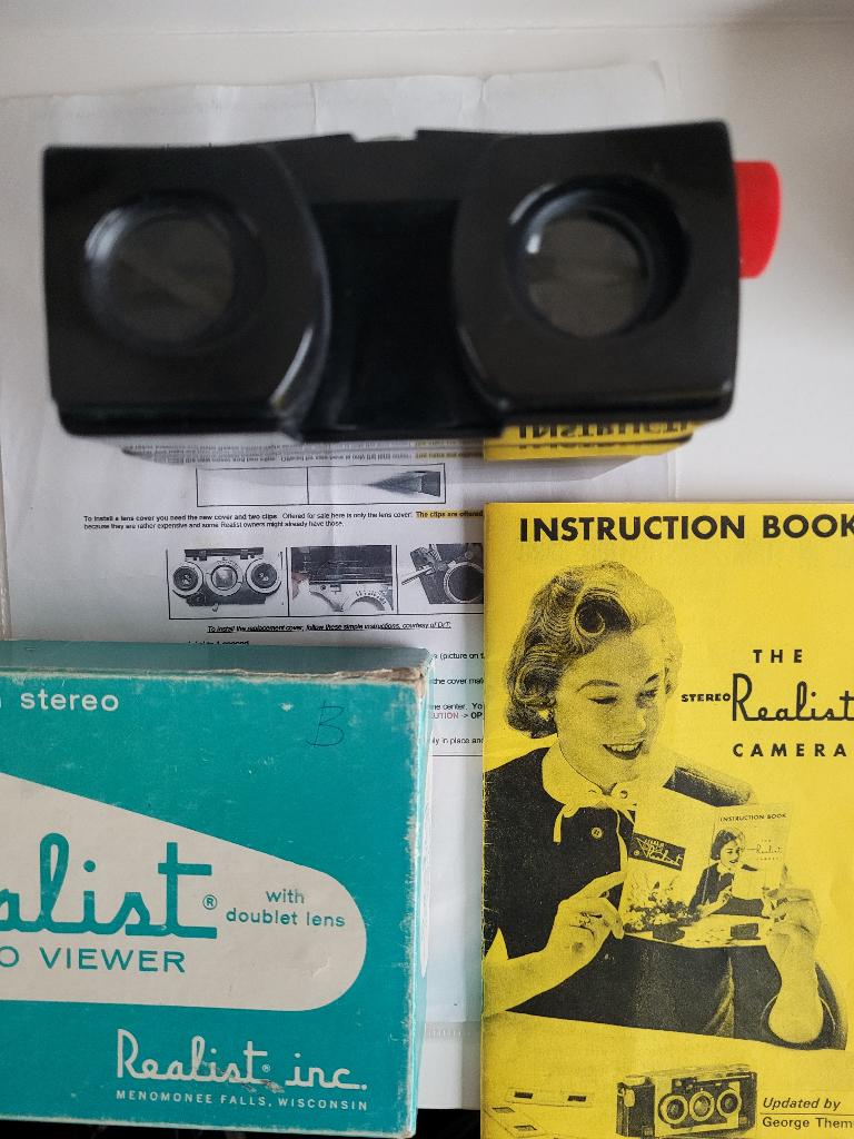 Visionneuse 3D Stereo Realist, TV, Hi-fi & Vidéo, Enlèvement ou Envoi, Comme neuf