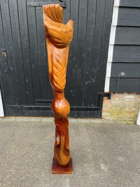 Groot beeld, Ophalen, Handgemaakt, 1 meter - 2 meter, Beeld