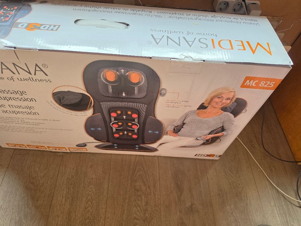 Medisana MC 825 shiatsu massagekussen, Sport en Fitness, Massageproducten, Ophalen, Zo goed als nieuw, Massagestoel of Kussen