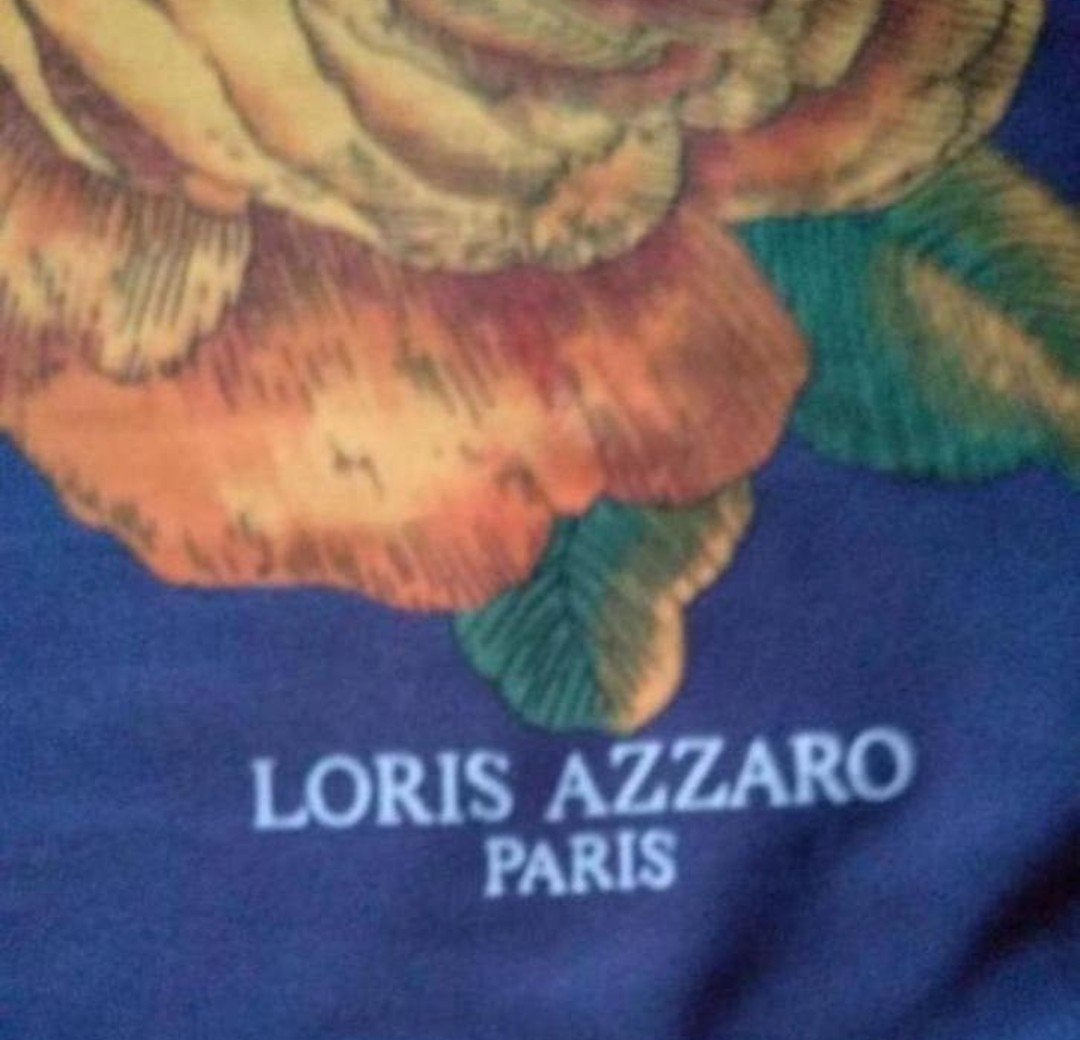 Loris Azzaro - vintage sjaaltje - 8€ verzending incl, Kleding | Dames, Overige Dameskleding, Loris azzaro, Ophalen of Verzenden