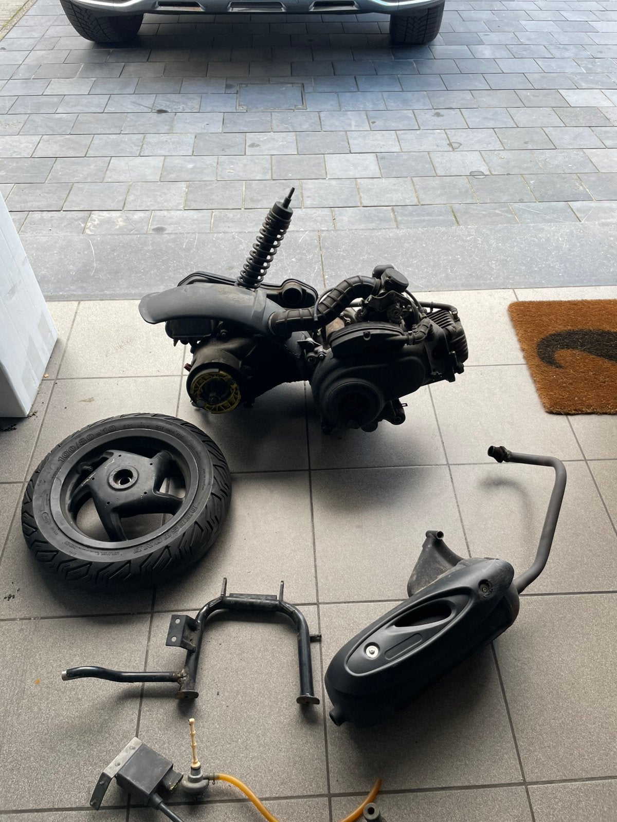 4t 50cc blok te koop zip, Enlèvement, Utilisé, Bloc