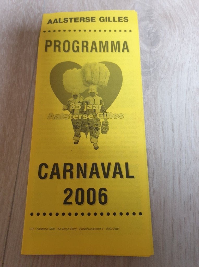 Carnaval Aalst De Aalsterse Gilles 2006, Verzamelen, Ophalen of Verzenden