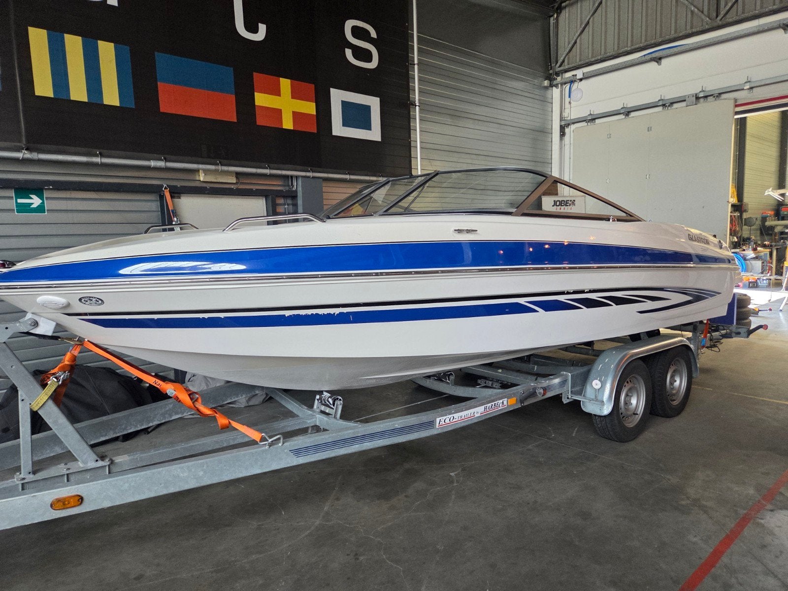 Glastron 205 GT - 4.3mpi - zeer complete boot!, Watersport en Boten, Speedboten, Ophalen
