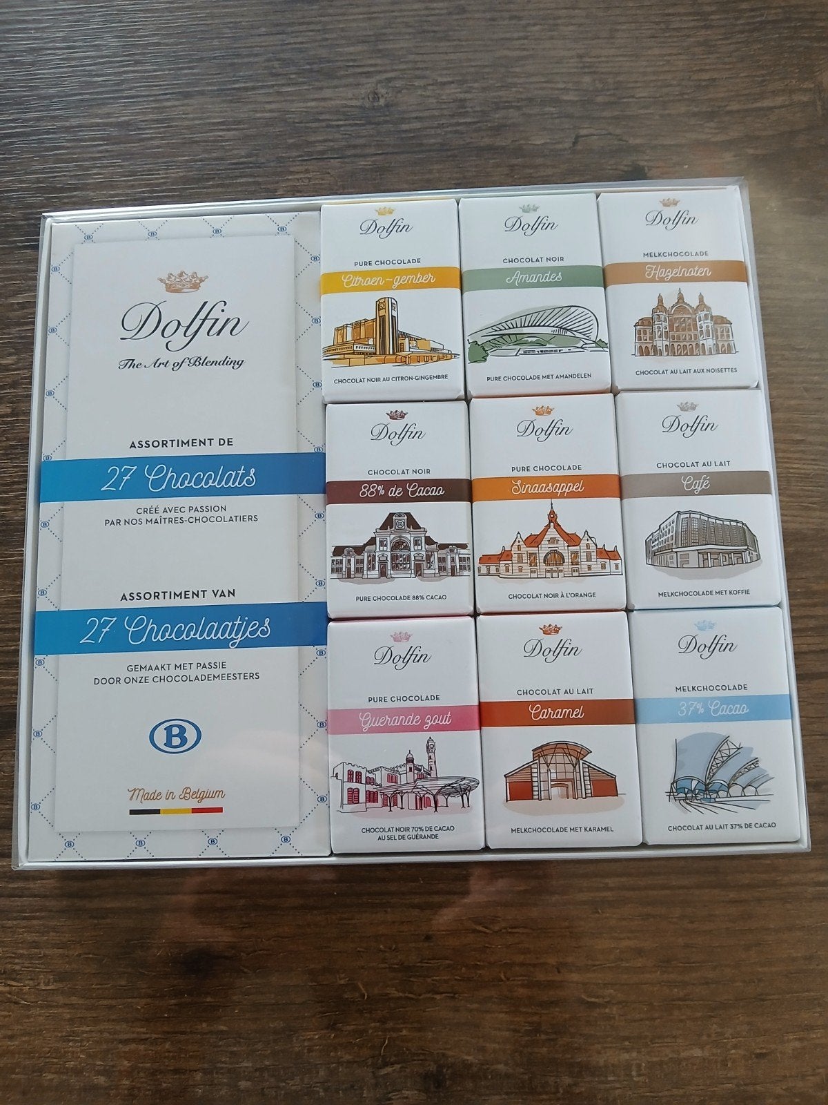 Zeldzame NMBS SNCB Dolfin Chocoladedoos, Ophalen of Verzenden