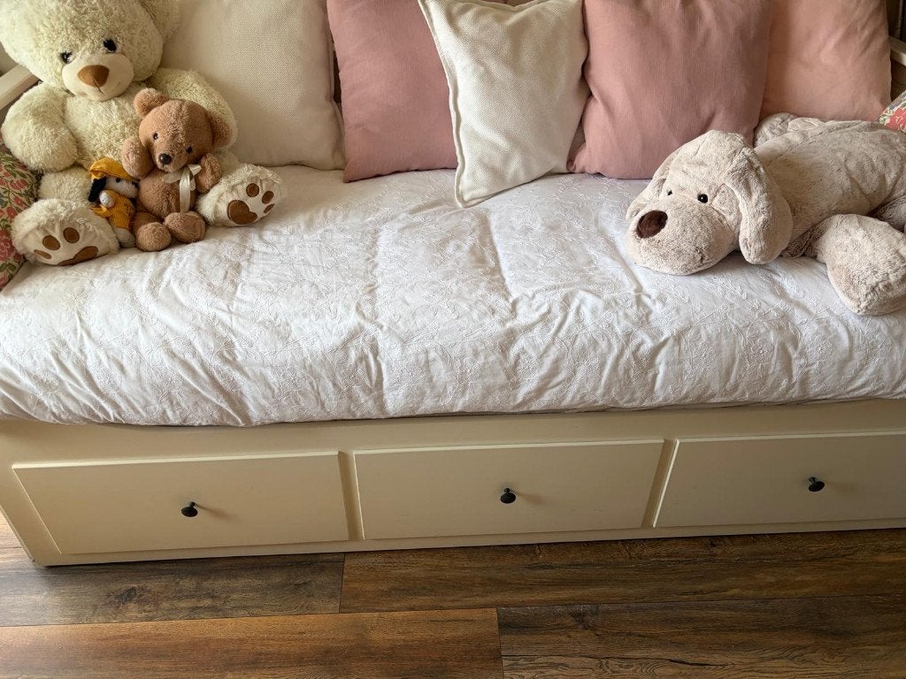bed, Sommier à lattes, Enlèvement, 180 cm ou plus, 85 à 100 cm