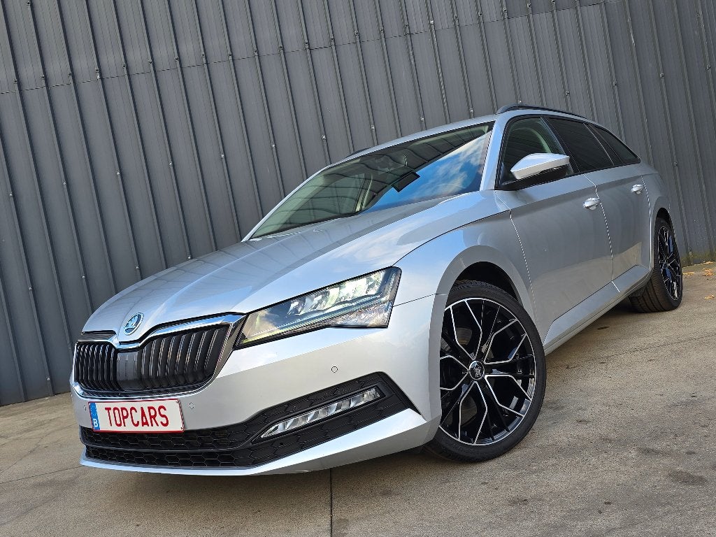 ✔  SKODA SUPERB 1.5TSI Amb Combi 2021 Euro6d❕ LED, Apps,.., Auto's, Voorwielaandrijving, Stof, 4 cilinders, Bedrijf