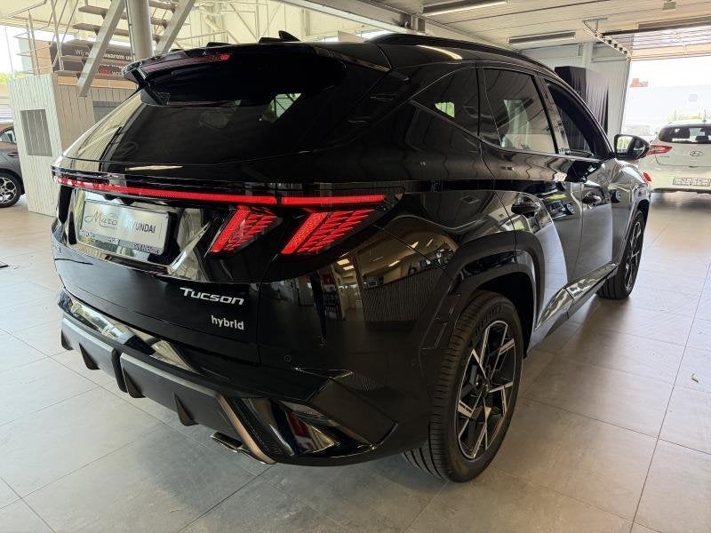 Hyundai Tucson 1.6T-GDi HYBRIDE Shine N-Line Sens.  | FULL O, Automaat, 239 pk, Overige brandstoffen, Zwart