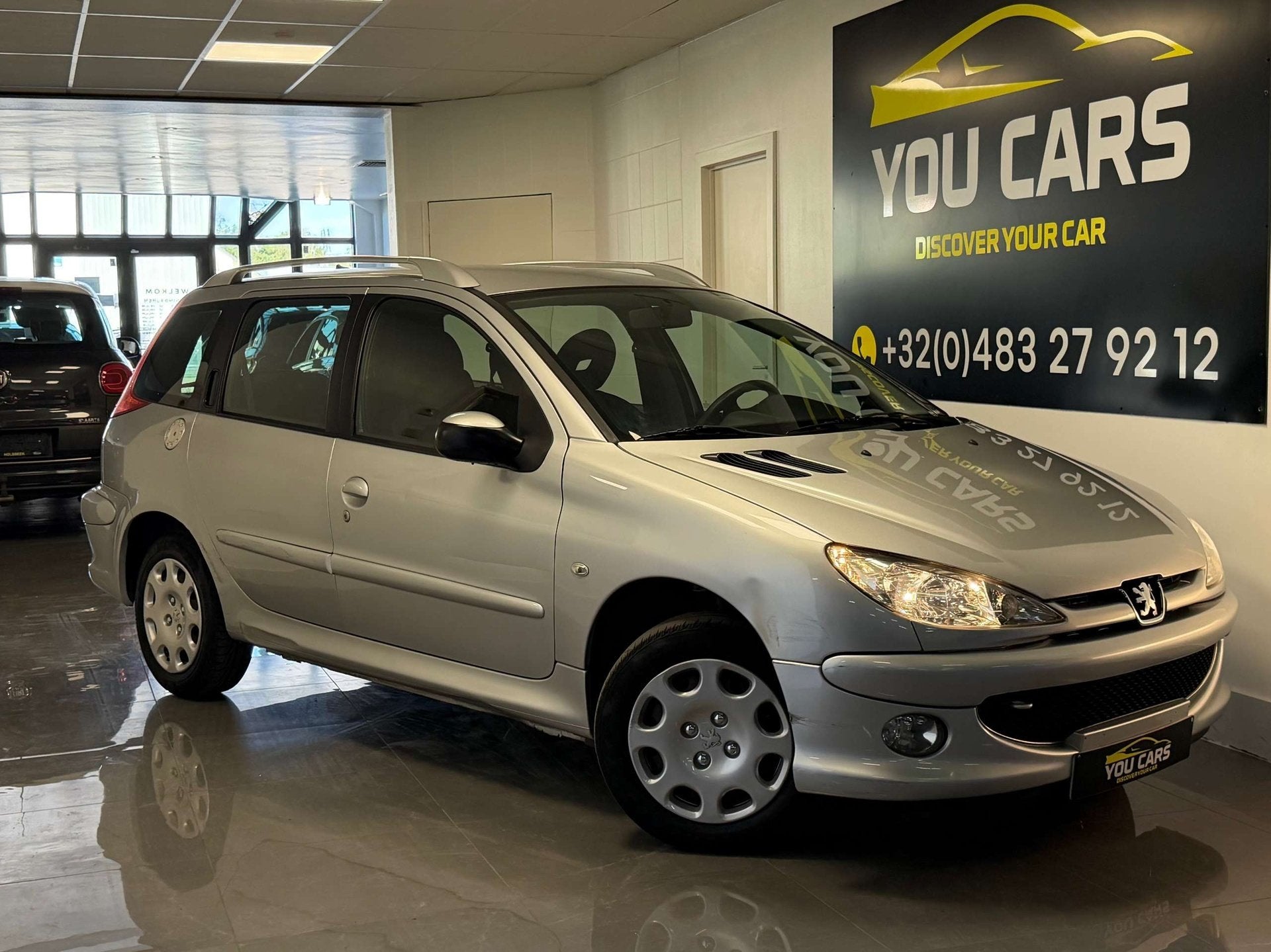 Peugeot 206 1.4i Trendy Met keuring Avec Controle Technique, Argent ou Gris, Achat, Entreprise, Boîte manuelle