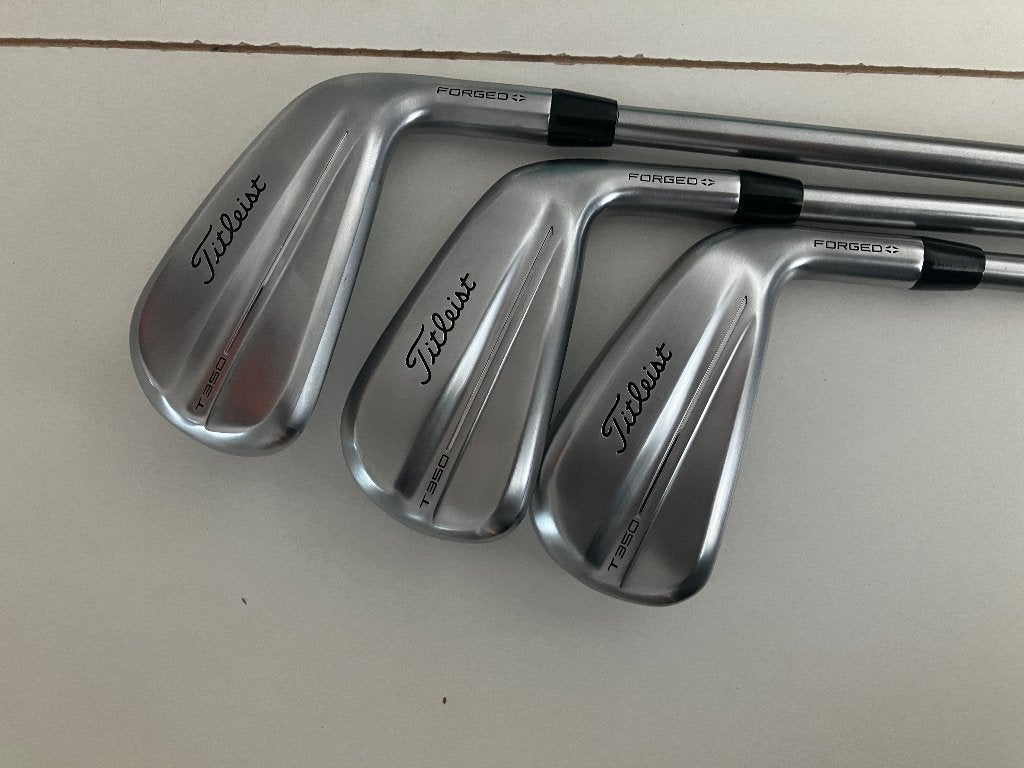Golfclub TITLEIST T350 3 strijkijzers 5 6 7 4e generatie, Ophalen of Verzenden, Zo goed als nieuw, Club, Overige merken