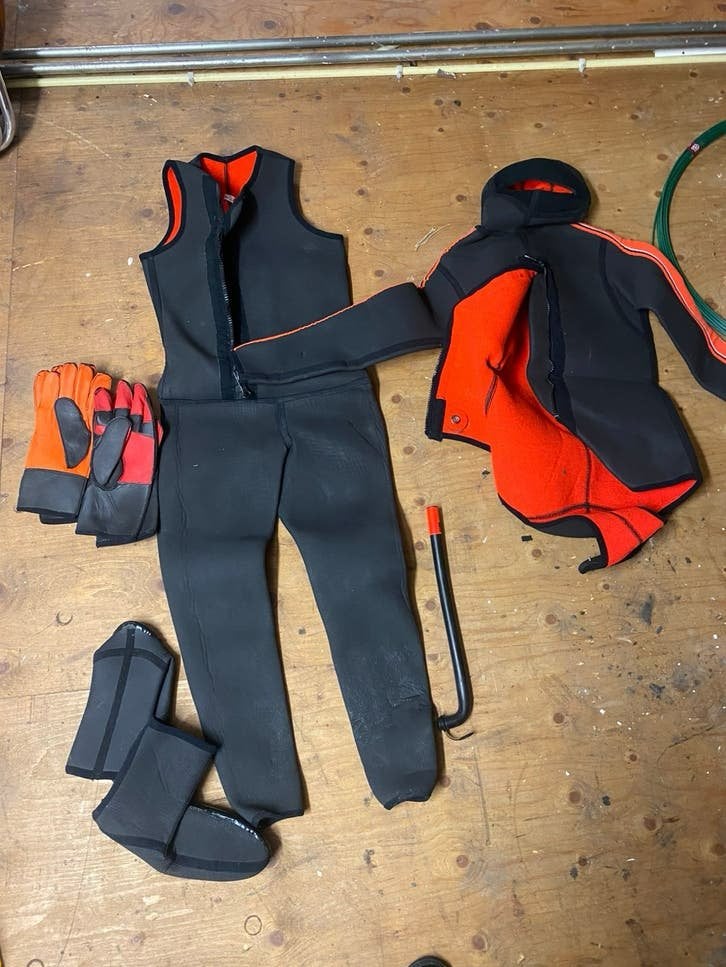 Duikpak, Watersport en Boten, Ophalen, Zo goed als nieuw, Duikpak