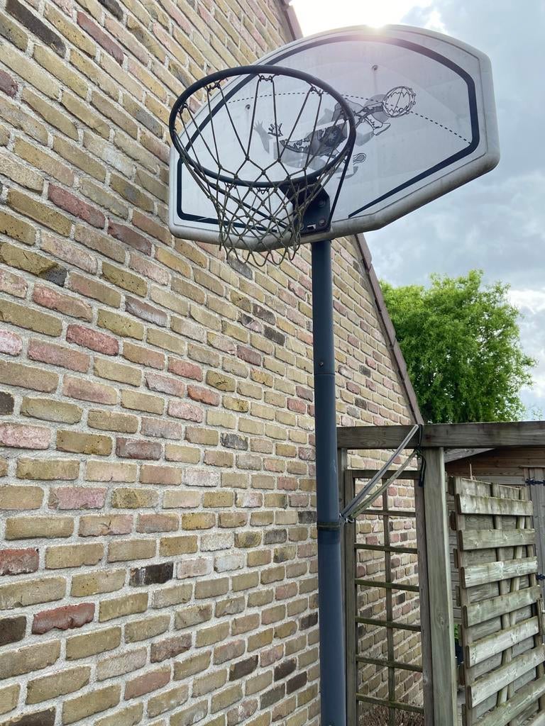 Basketdoel op voet, Ophalen, Gebruikt, Ring, Bord of Paal