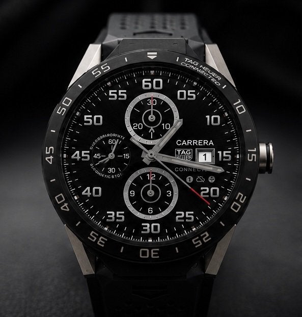 TAG Heuer SAR8A80 connecté, Enlèvement, Comme neuf, TAG Heuer