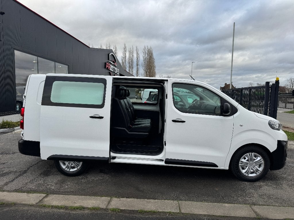 Peugeot Expert 2.0 5plaatsen XL L3 lang 1st eig ohboek, Auto's, Dealer onderhouden, 4 cilinders, Wit, Bedrijf