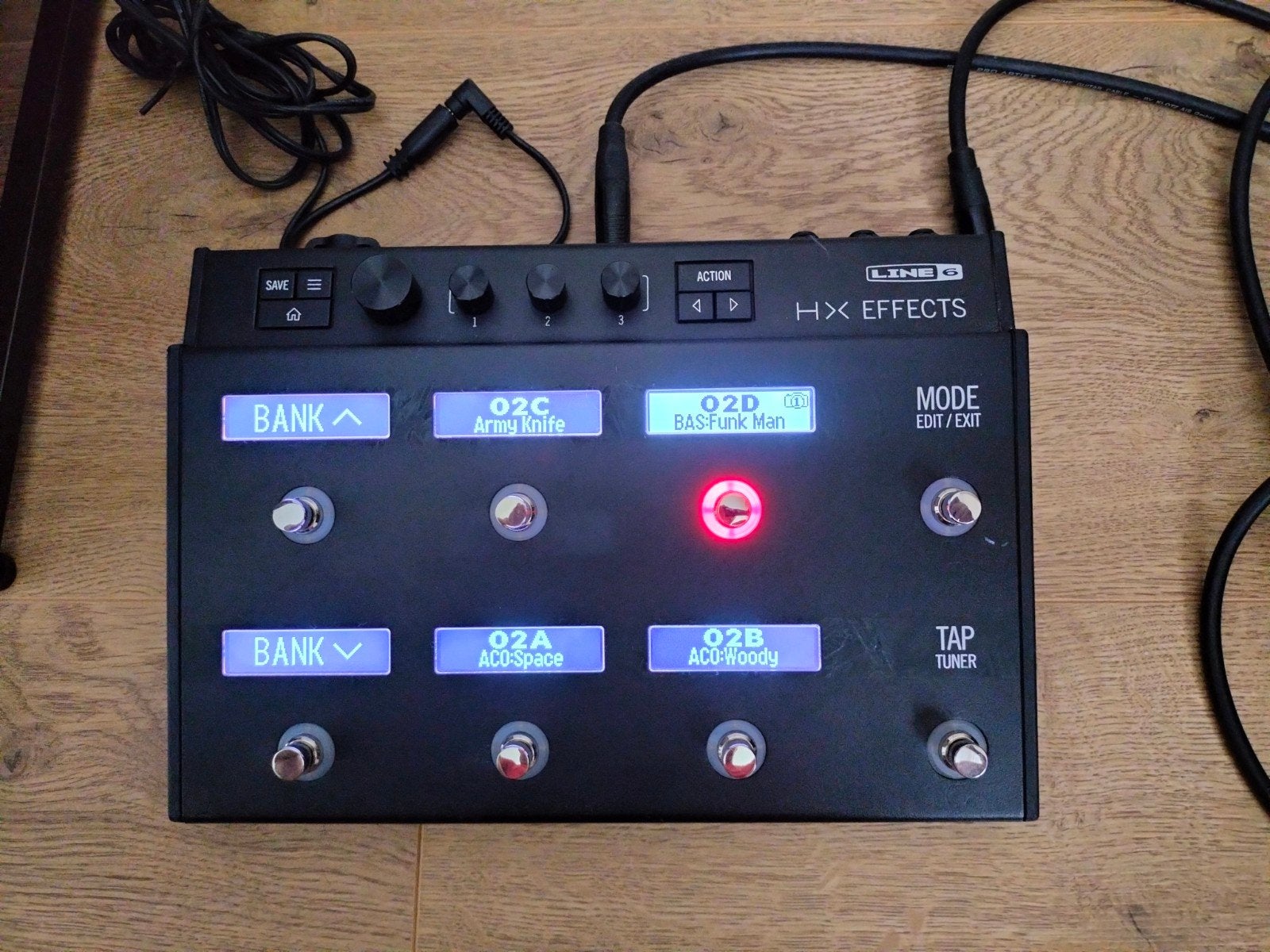 Effet hexadécimal Line 6, Enlèvement ou Envoi, Reverb