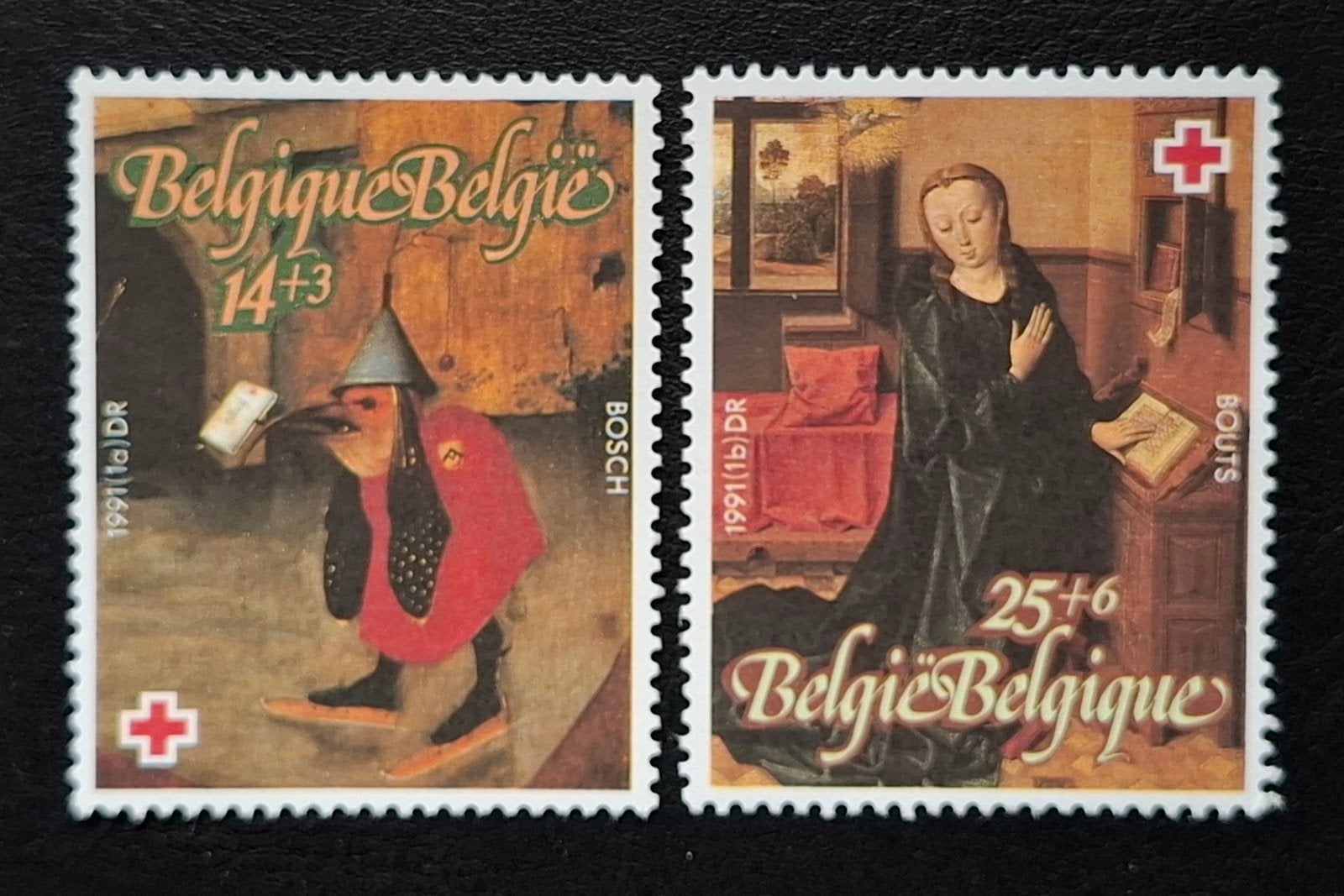 Belgique : COB 2398/99 ** Croix-Rouge 1991, Sans timbre, Neuf, Enlèvement ou Envoi, Non oblitéré