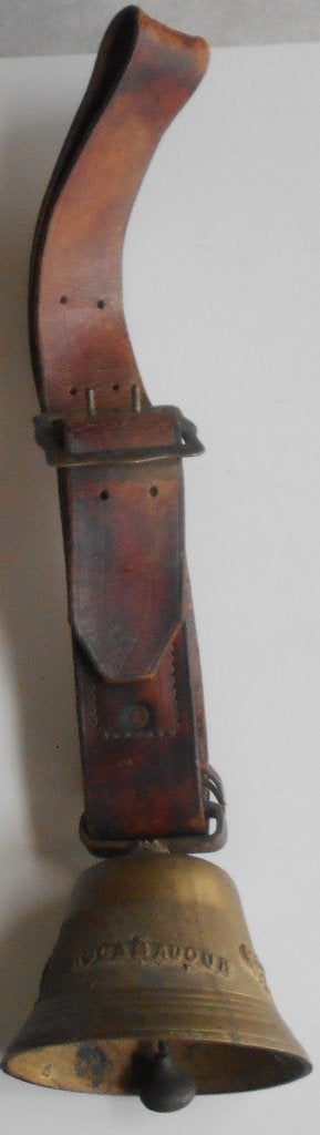 Oude bronzen koebel. ROCAMADOUR., Antiek en Kunst, Ophalen of Verzenden, Brons